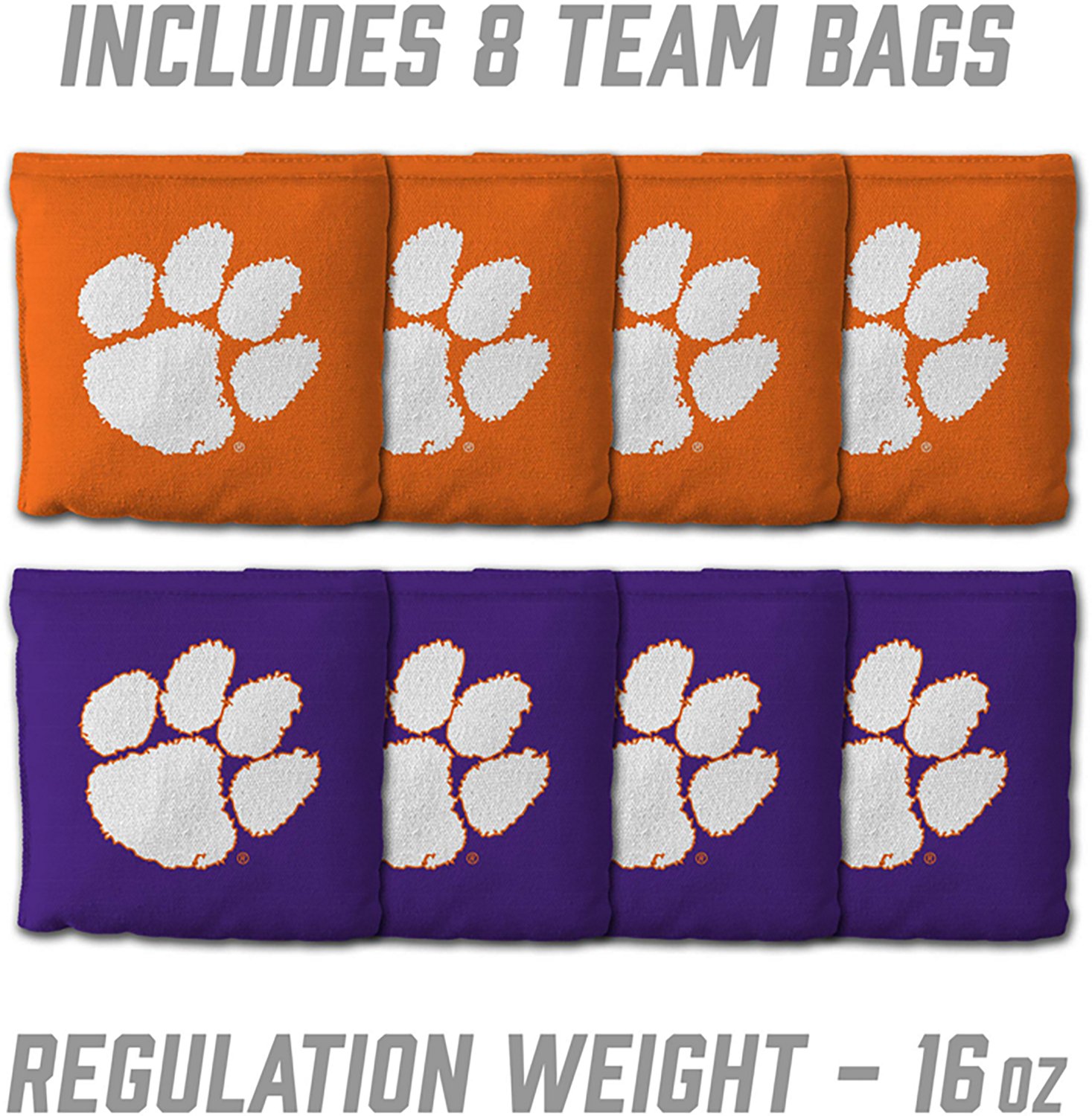 YouTheFan Clemson MDF 2 ft x 3 ft Cornhole Set - view number 4