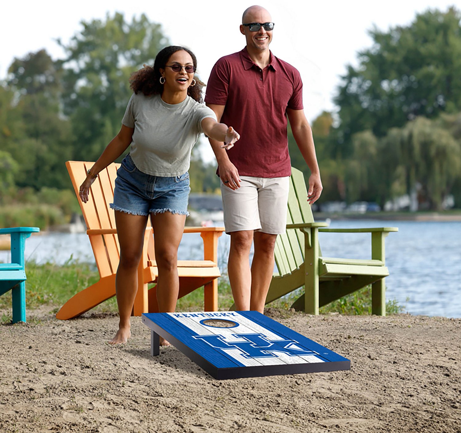 YouTheFan Kentucky MDF 2 ft x 3 ft Cornhole Set - view number 6