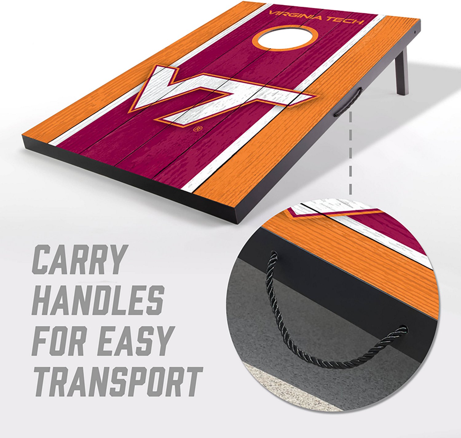 YouTheFan Virginia Tech MDF 2 ft x 3 ft Cornhole Set - view number 2