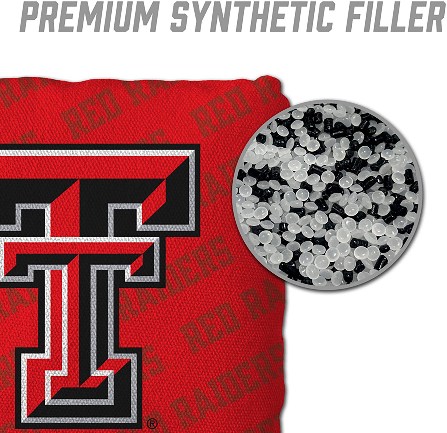 YouTheFan Texas Tech University Licensed Cornhole Bags 4-Pack - view number 4