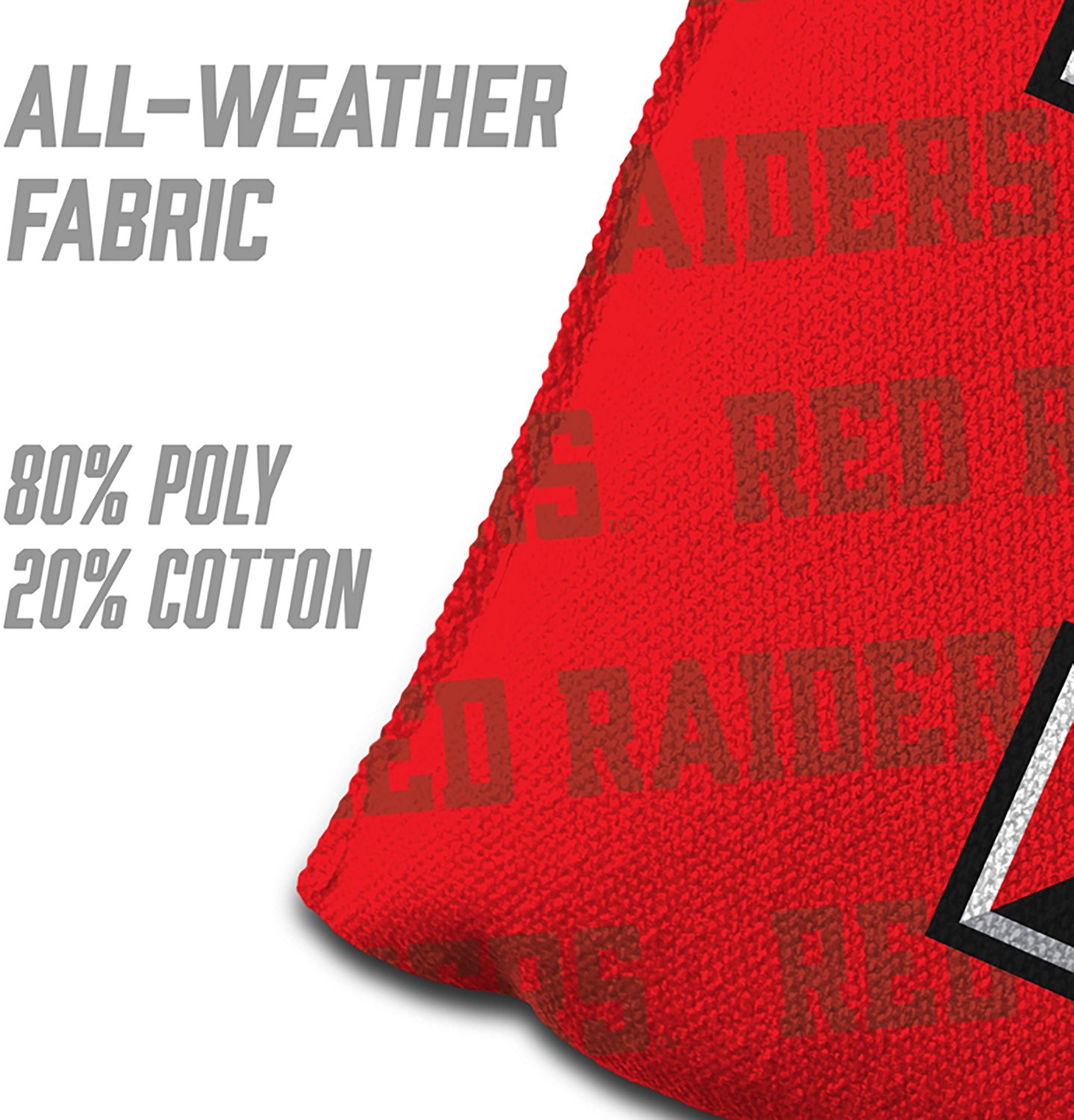 YouTheFan Texas Tech University Licensed Cornhole Bags 4-Pack - view number 5