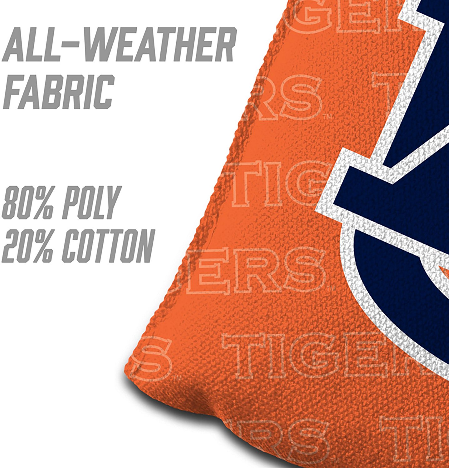 YouTheFan Auburn University Licensed Cornhole Bags 4-Pack - view number 5