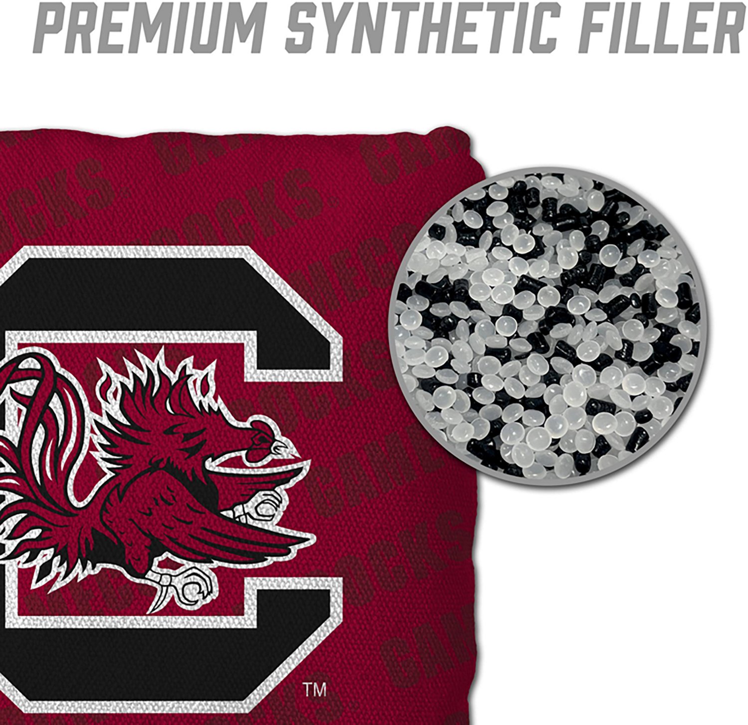 YouTheFan University of South Carolina Licensed Cornhole Bags 4-Pack - view number 4