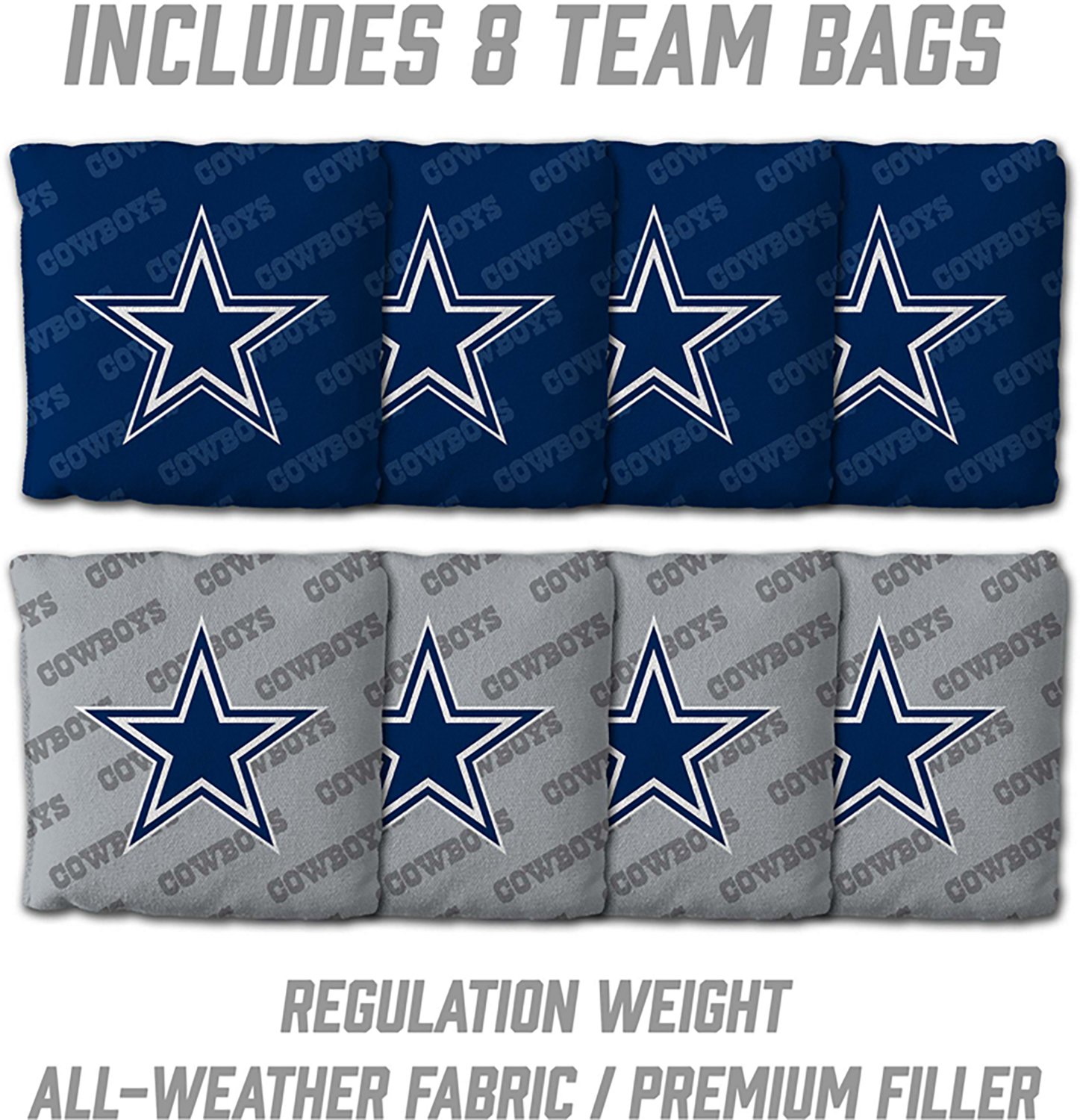 YouTheFan Cowboys Solid Wood 2 ft x 3 ft Cornhole Set - view number 4