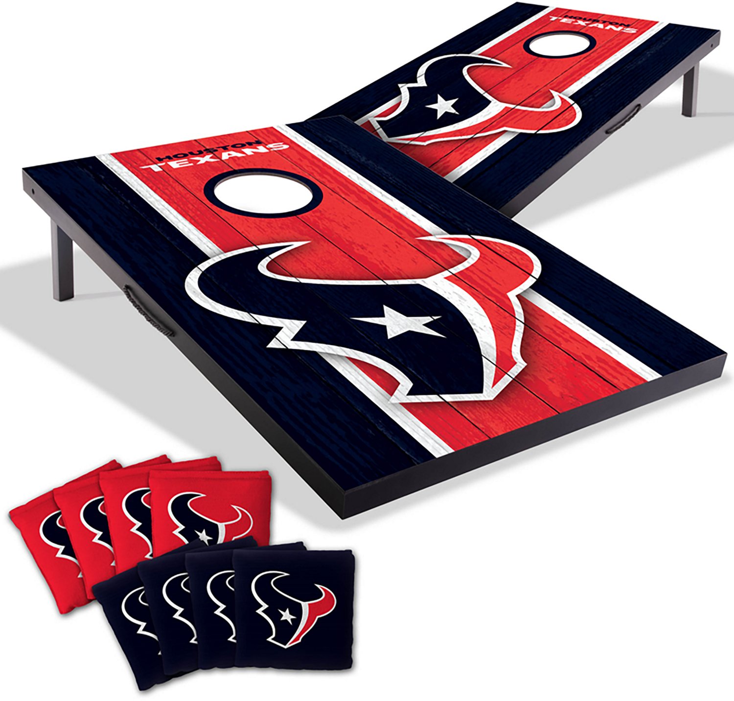 YouTheFan Texans MDF 2 ft x 3 ft Cornhole Set