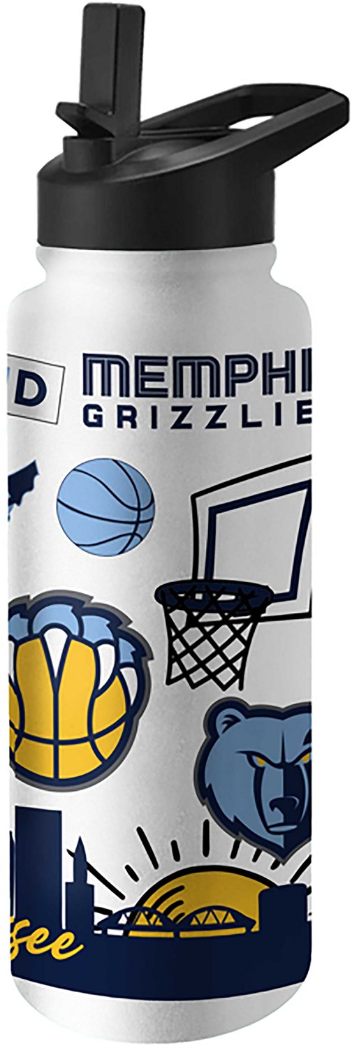 Logo Brands Grizzlies 34 oz Native Quencher Bottle - view number 1