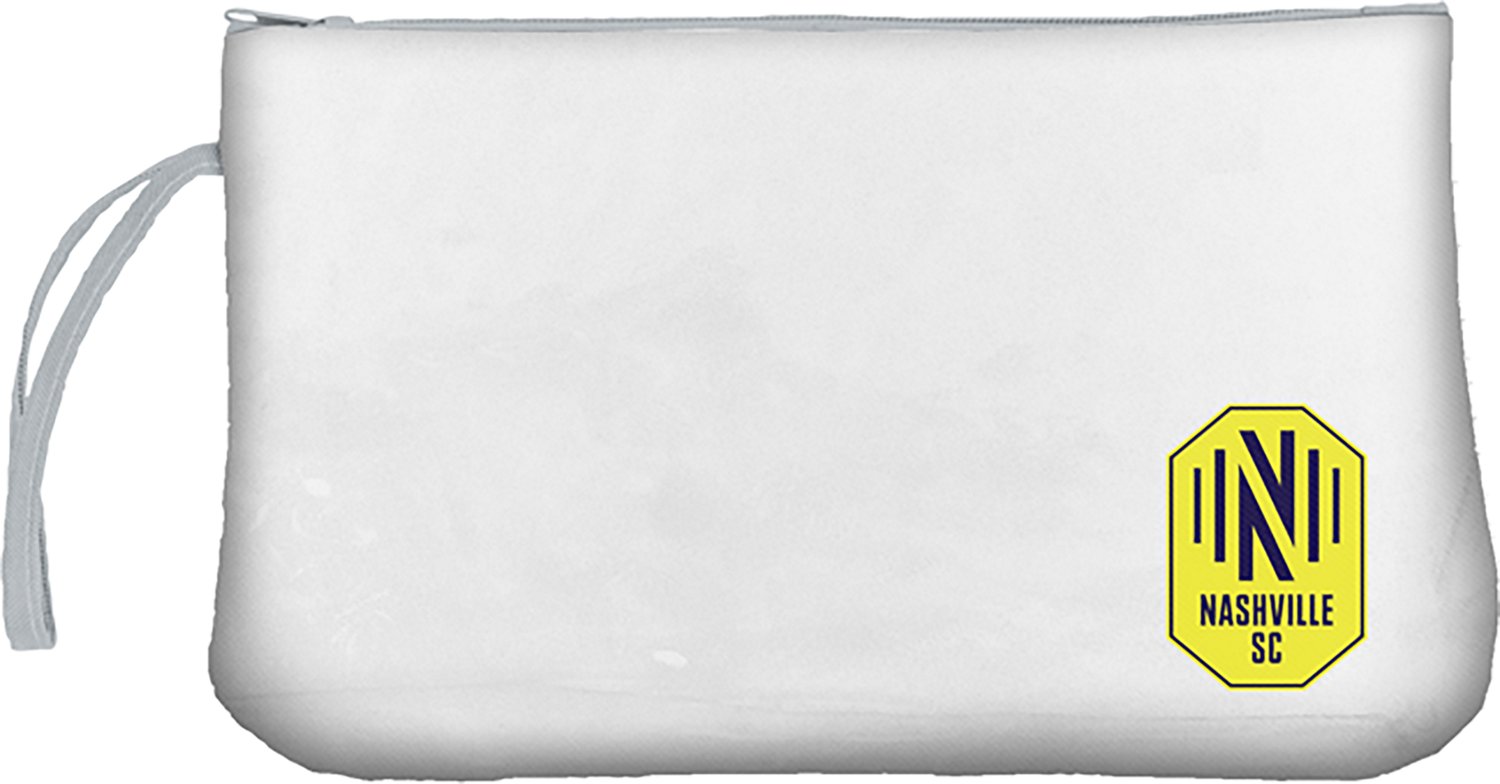 Logo Brands Nashville SC Clear Wristlet