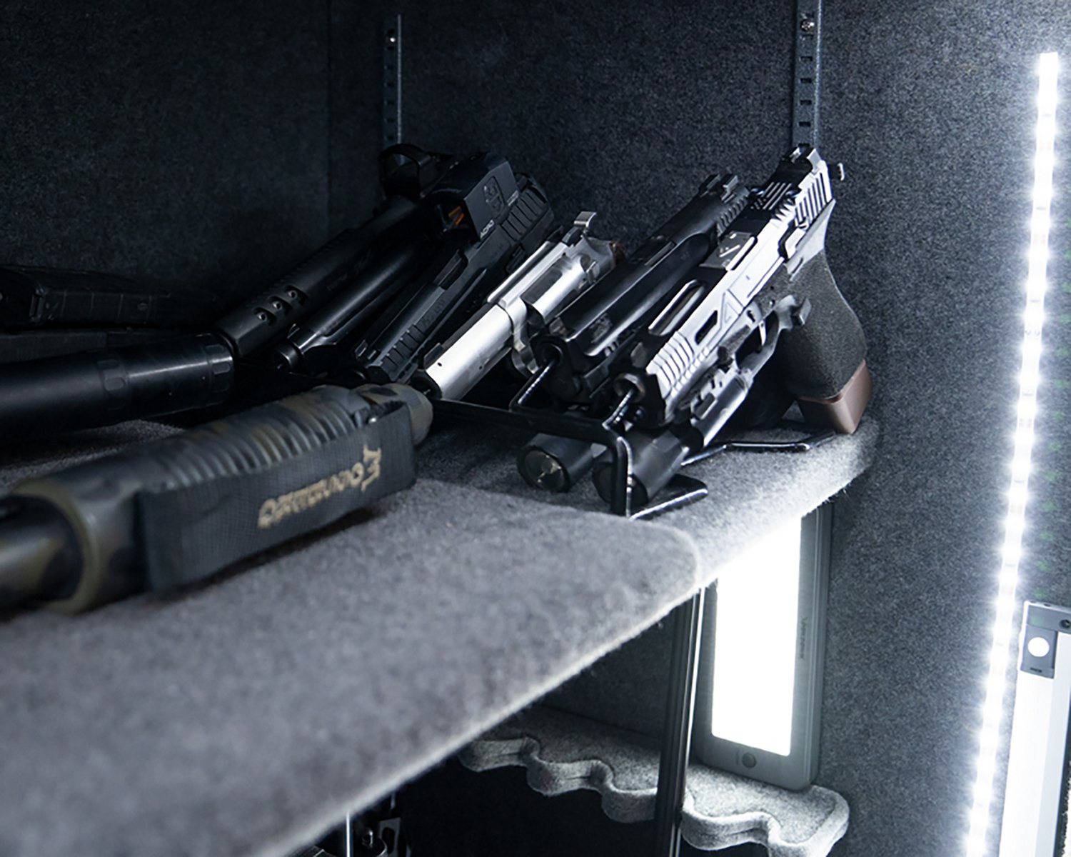 Lockdown 6-Handgun Barrel Down Rack - view number 2