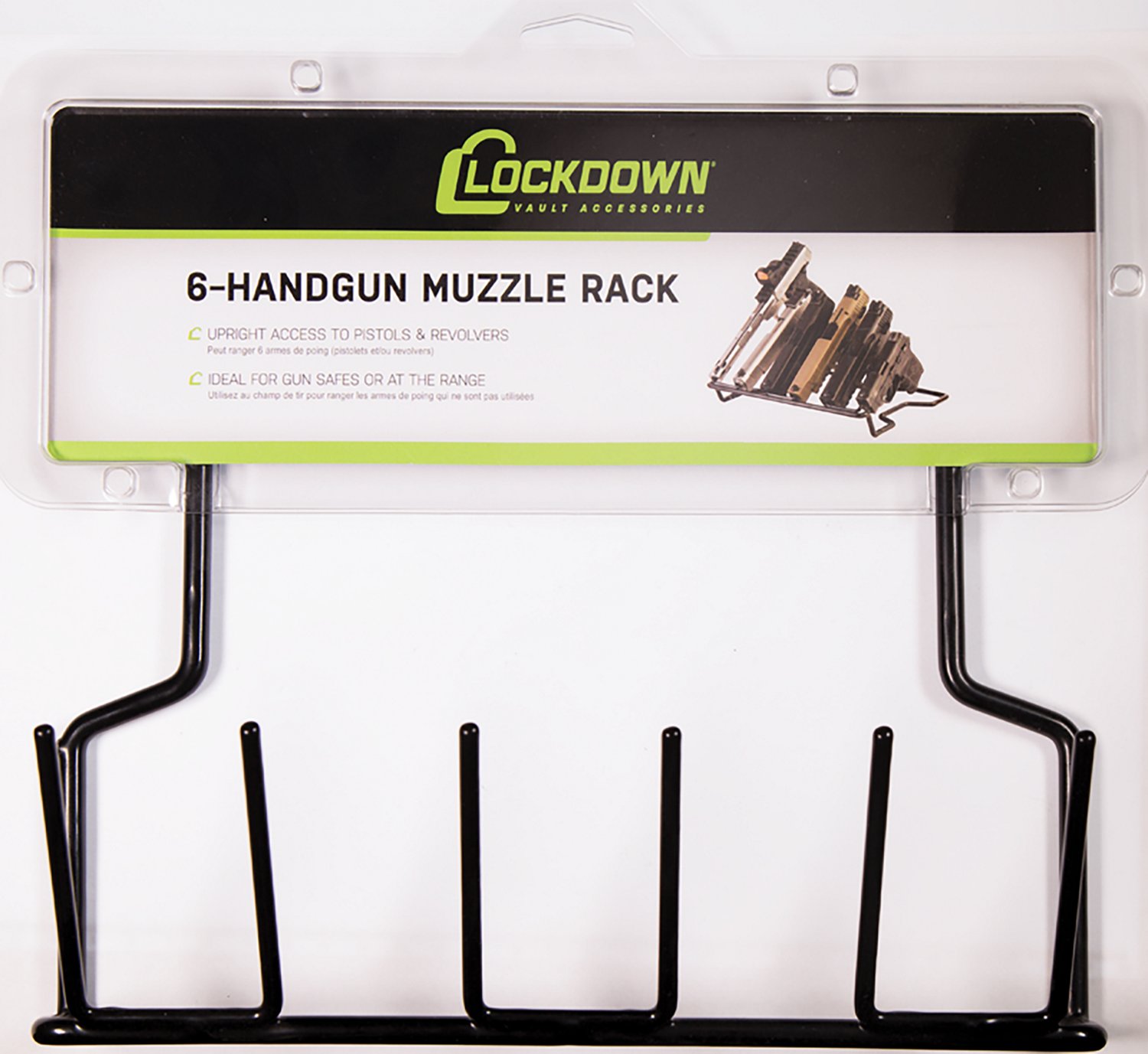 Lockdown 6-Handgun Barrel Down Rack - view number 3