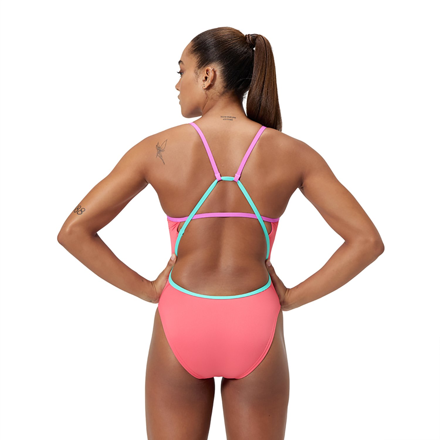 Speedo Women's Solid Tri-Back One-Piece Competitive Swimsuit - view number 2