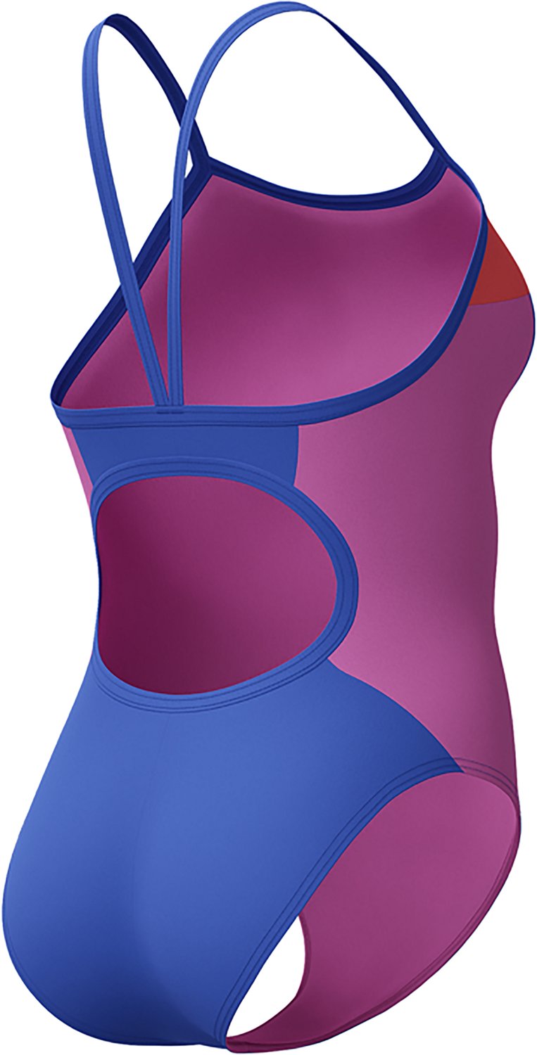 Speedo Women's Colorblock Propel Back One-Piece Competitive Swimsuit - view number 4