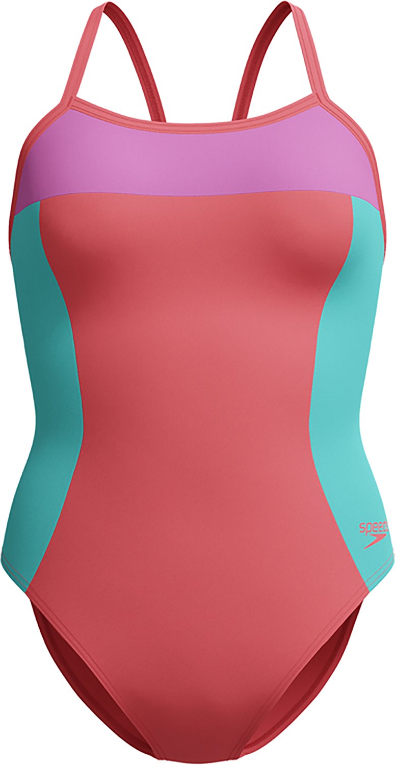Speedo Women's Colorblock Propel Back One-Piece Competitive Swimsuit - view number 1