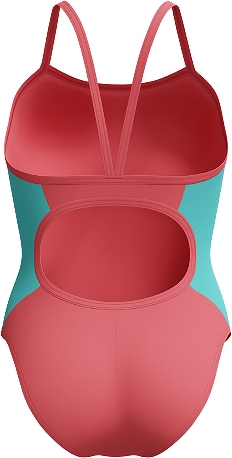 Speedo Women's Colorblock Propel Back One-Piece Competitive Swimsuit - view number 2