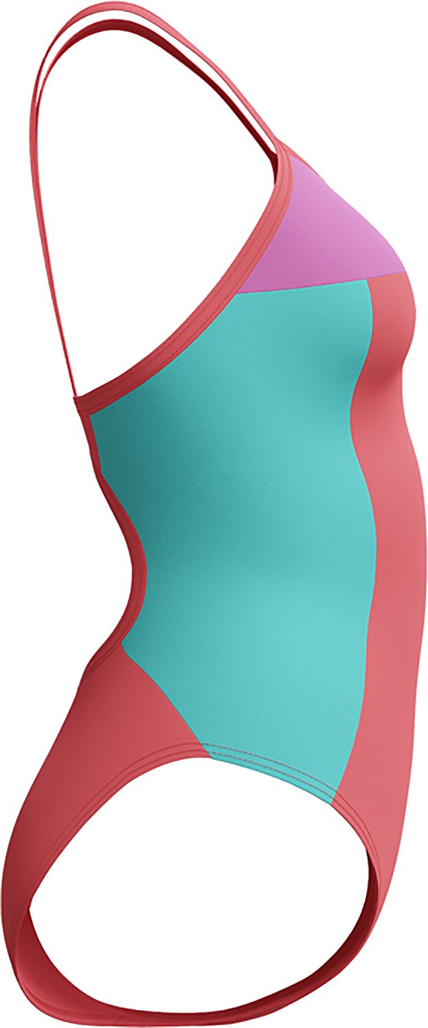 Speedo Women's Colorblock Propel Back One-Piece Competitive Swimsuit - view number 3