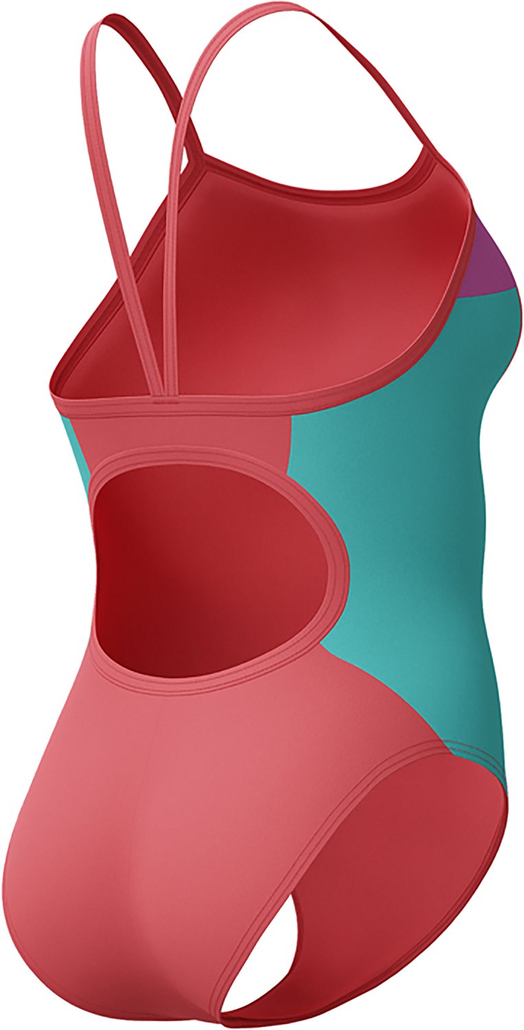 Speedo Women's Colorblock Propel Back One-Piece Competitive Swimsuit - view number 4