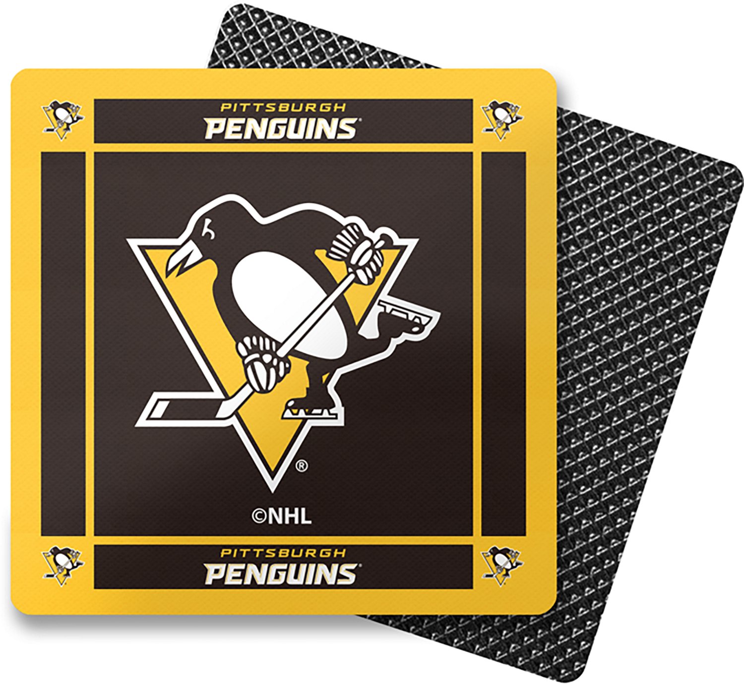 Logo Brands Pittsburgh Penguins Gameday Neoprene Coasters 4-Pack - view number 1