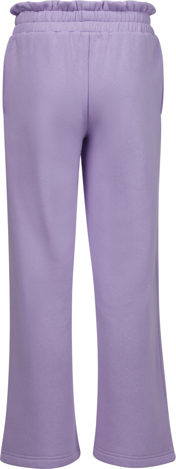 BCG Girls' Cotton Fleece Wide Leg Pants - view number 4