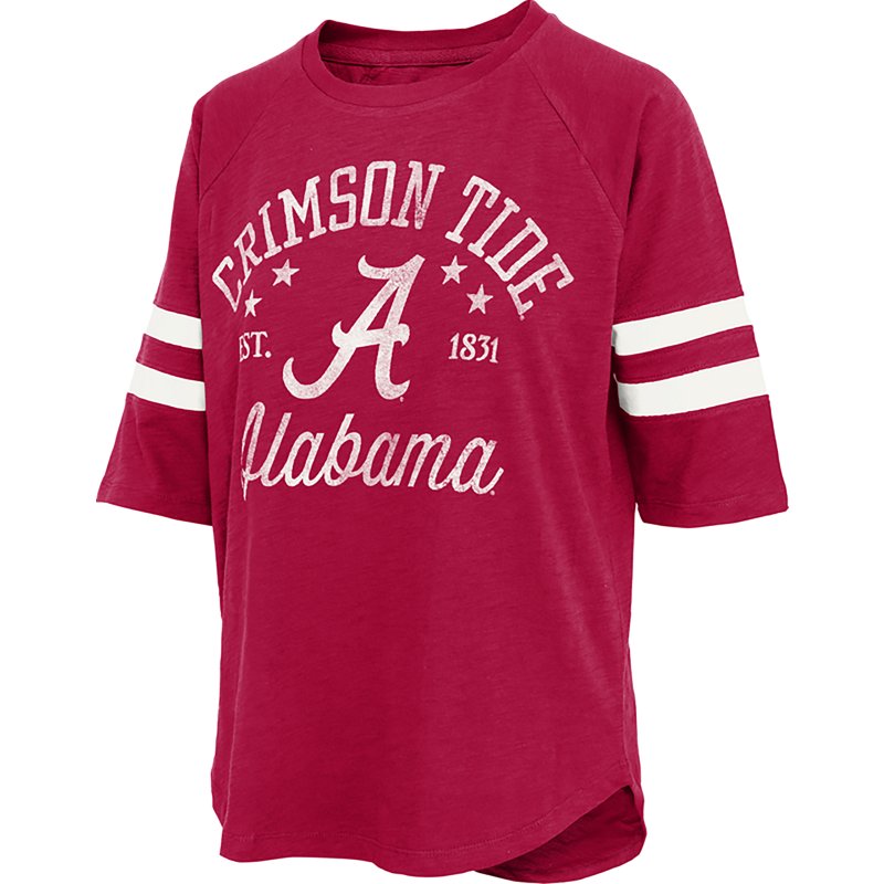 Pressbox Women's Alabama Academy Slub T-shirt