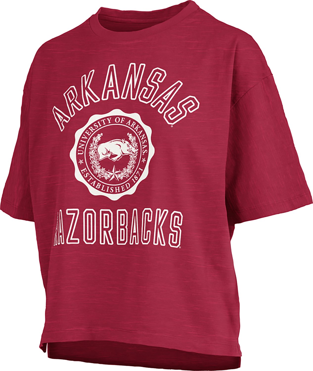 Pressbox Women's Arkansas Cameron Motley Crew T-shirt