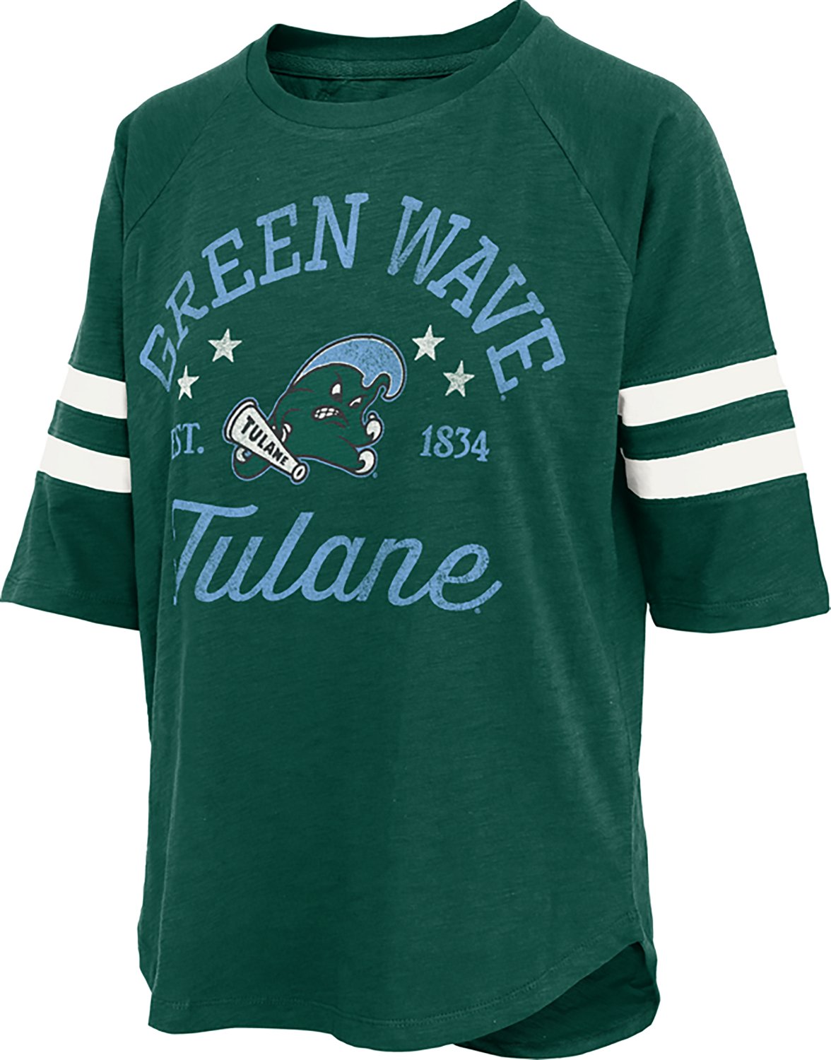 Pressbox Women's Tulane Academy Slub T-shirt
