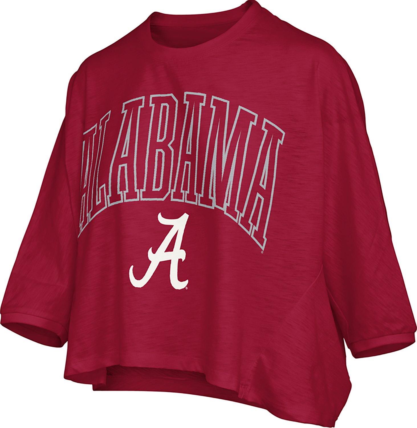Pressbox Women's Alabama New Zealand Maxima Ascher 3/4 Sleeve Top