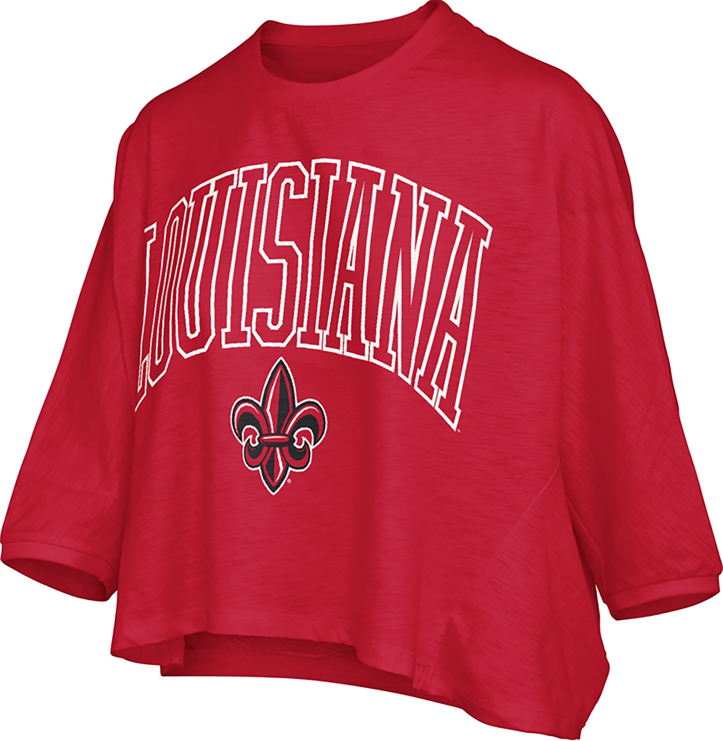 Pressbox Women's Louisiana-Lafayette New Zealand Maxima Ascher 3/4 Sleeve Top