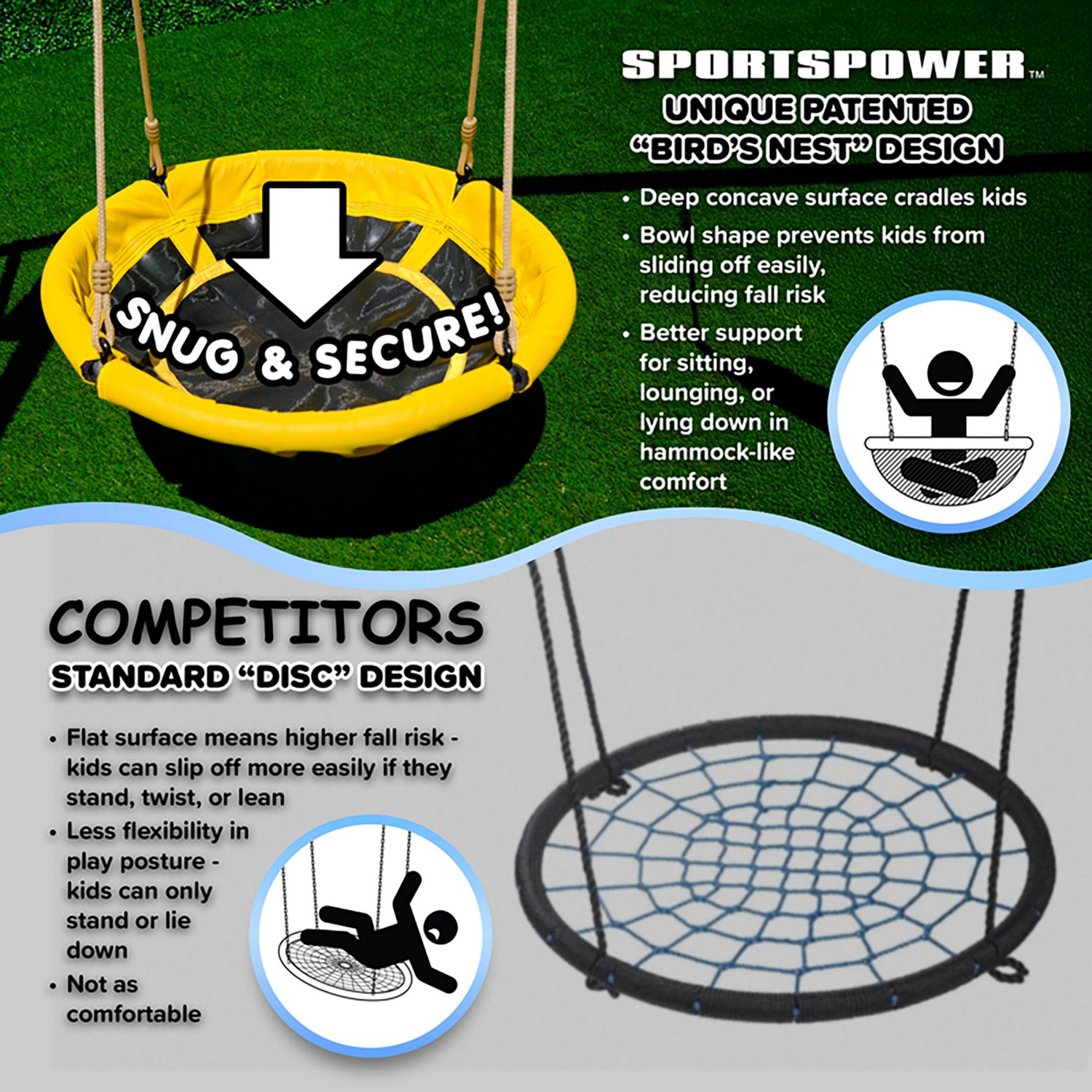 Sportspower Comet Swing Set                                                                                                      - view number 7