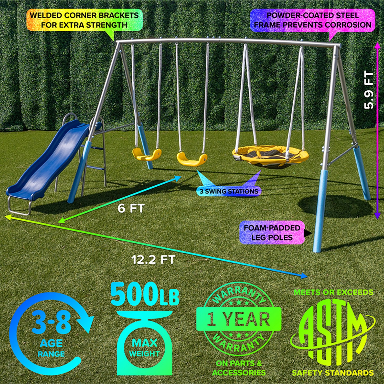 Sportspower Comet Swing Set