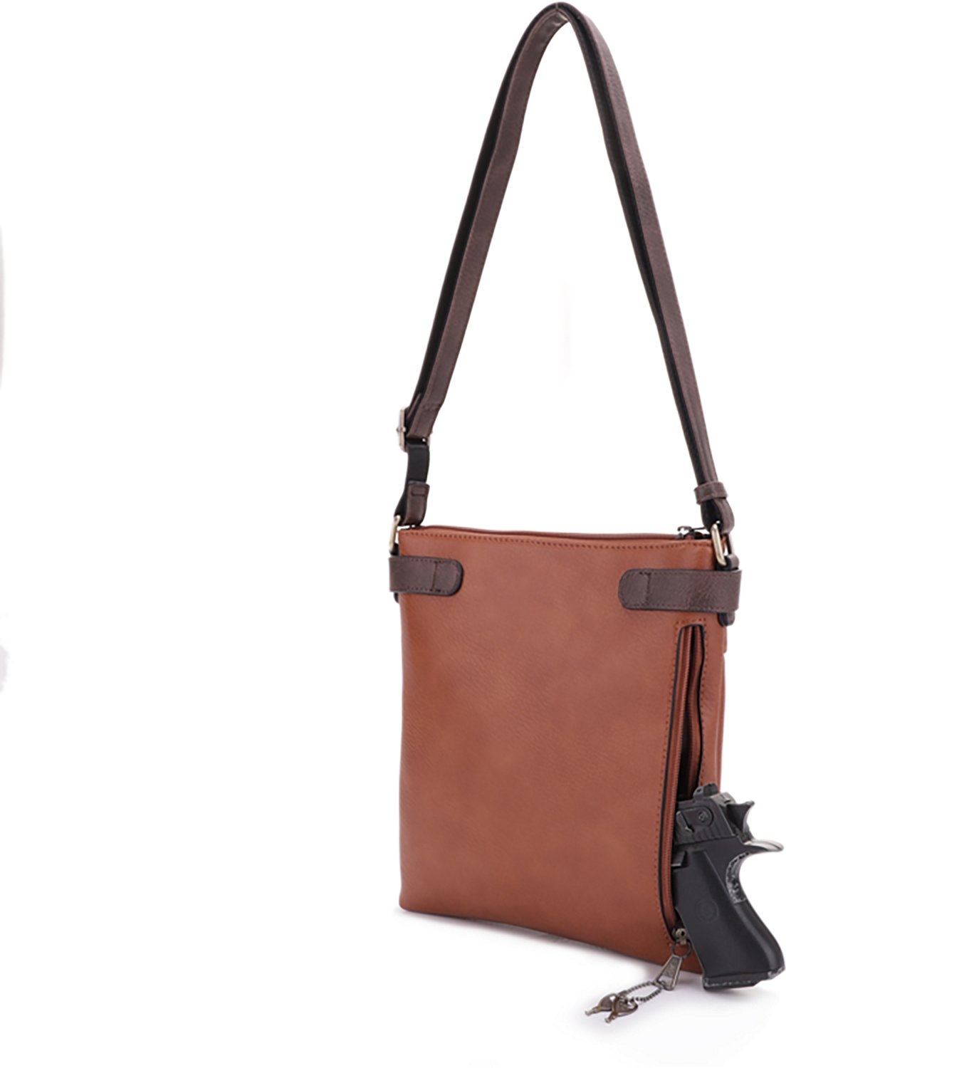 Jessie & James Hannah Concealed Carry Lock and Key Crossbody Bag                                                                 - view number 3