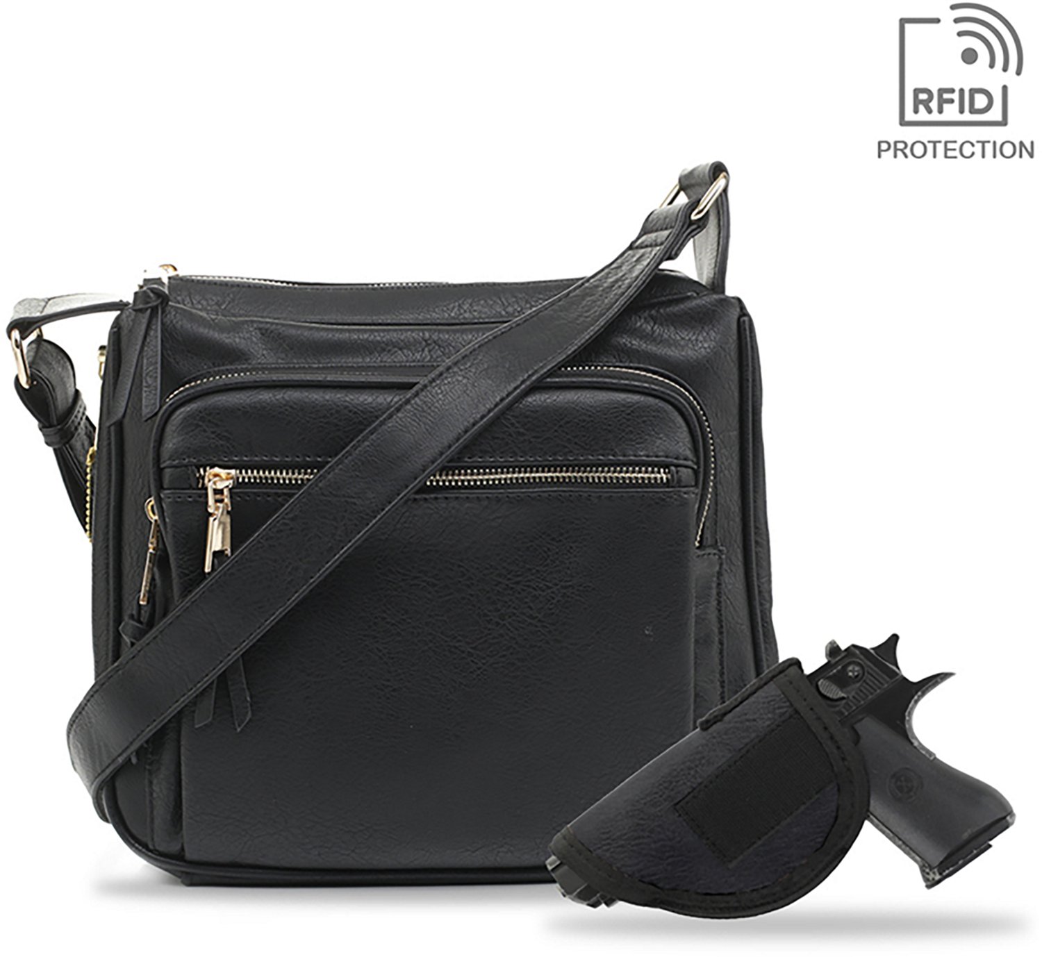 Jessie & James Brooklyn Concealed Carry Lock and Key Crossbody Bag                                                               - view number 2