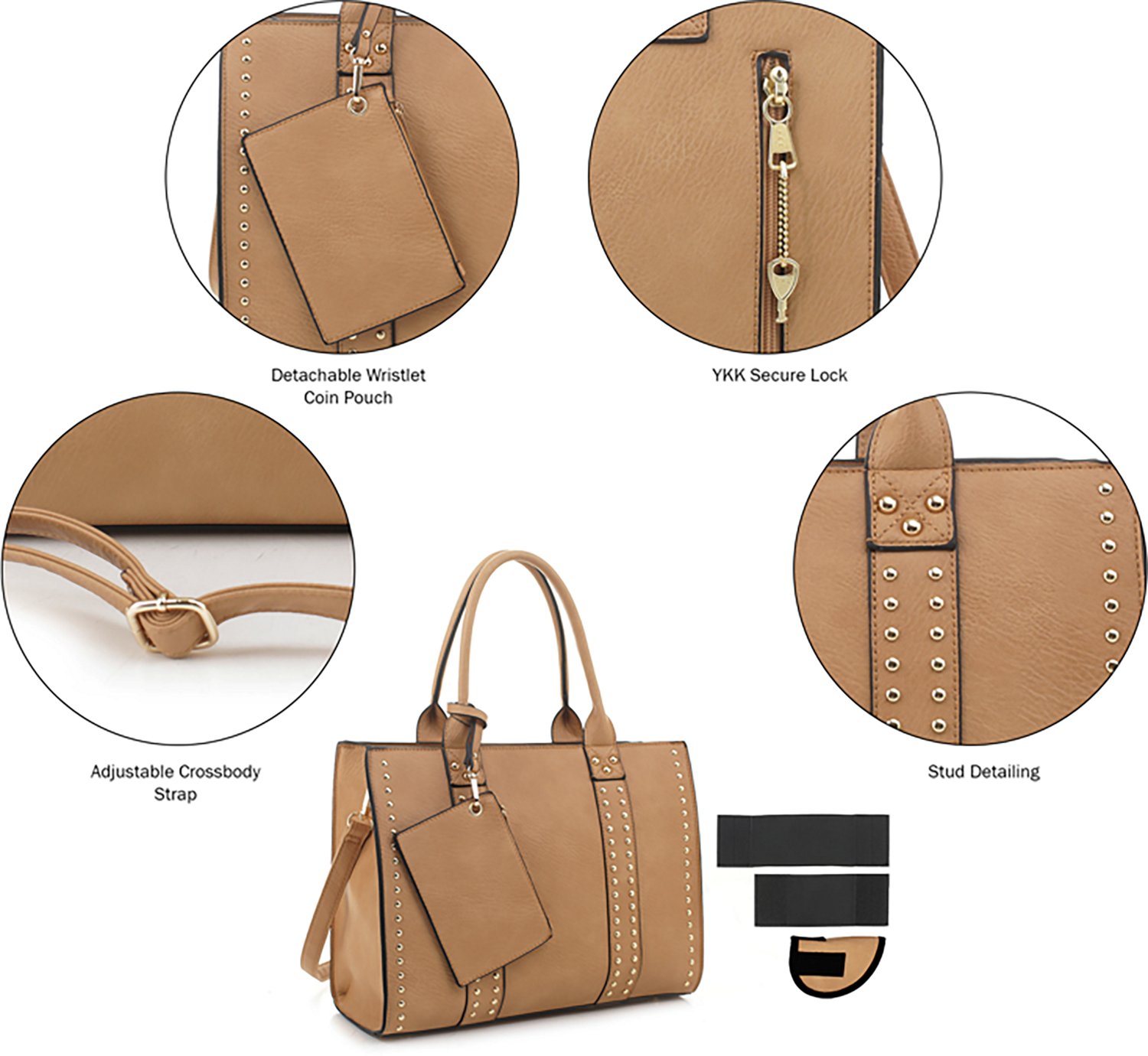 Jessie & James Kate Concealed Carry Lock and Key Satchel - view number 4