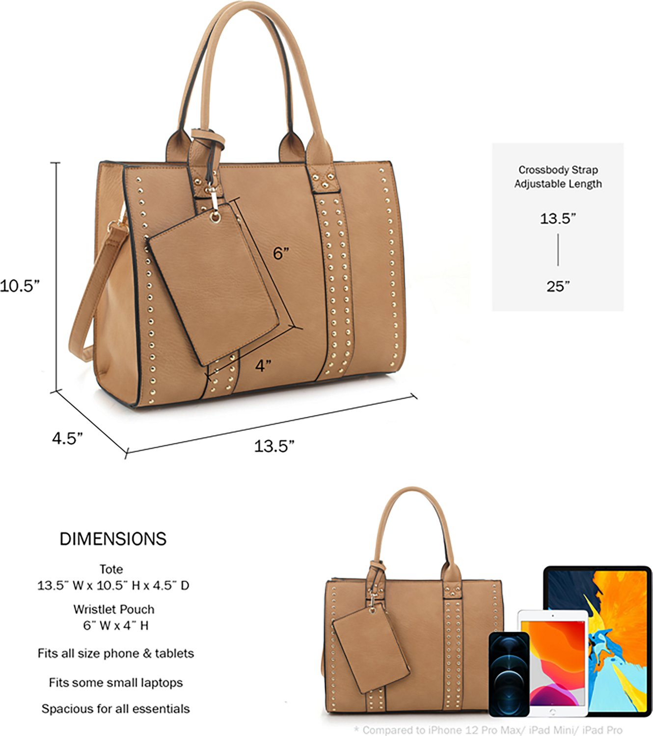 Jessie & James Kate Concealed Carry Lock and Key Satchel - view number 5