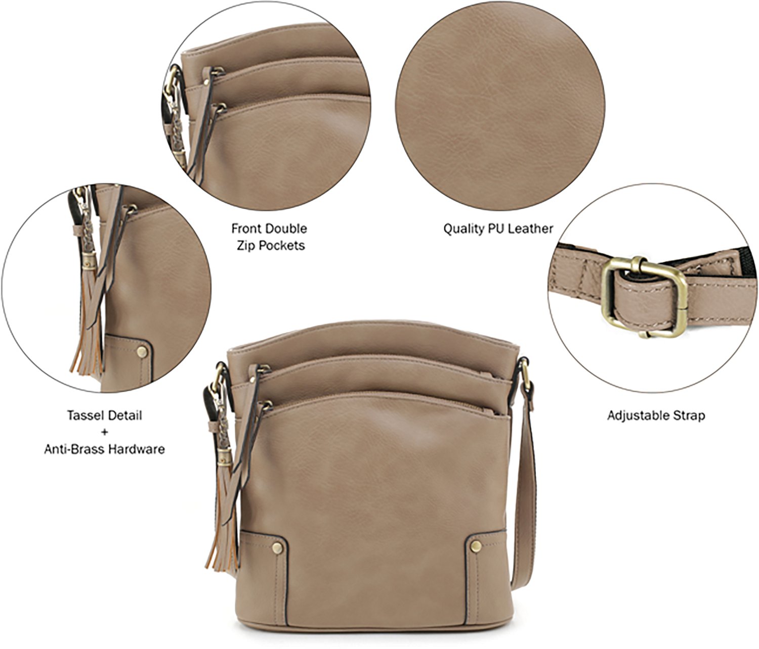 Jessie & James Robin Concealed Carry Lock and Key Crossbody Bag - view number 6