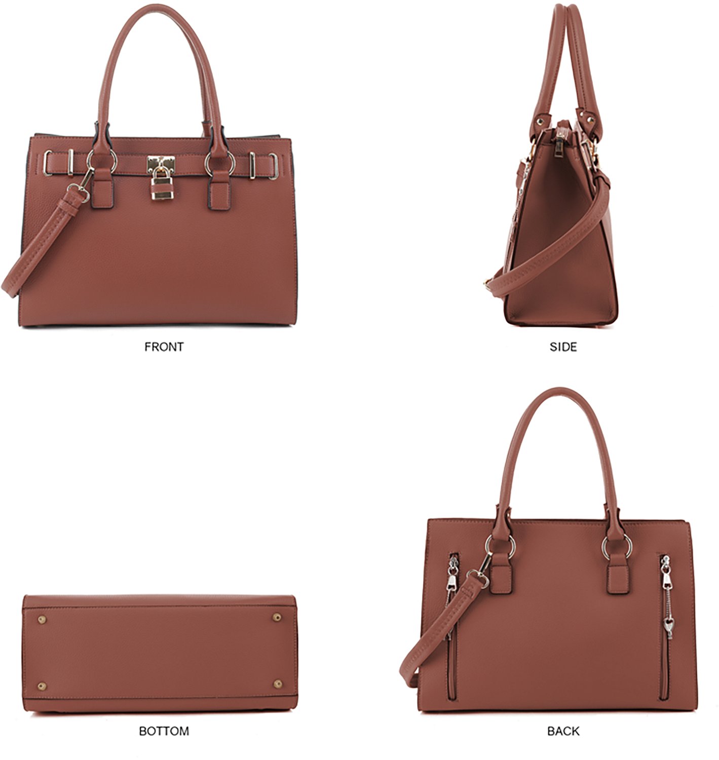 Jessie & James Dina Concealed Carry Lock and Key Satchel                                                                         - view number 6