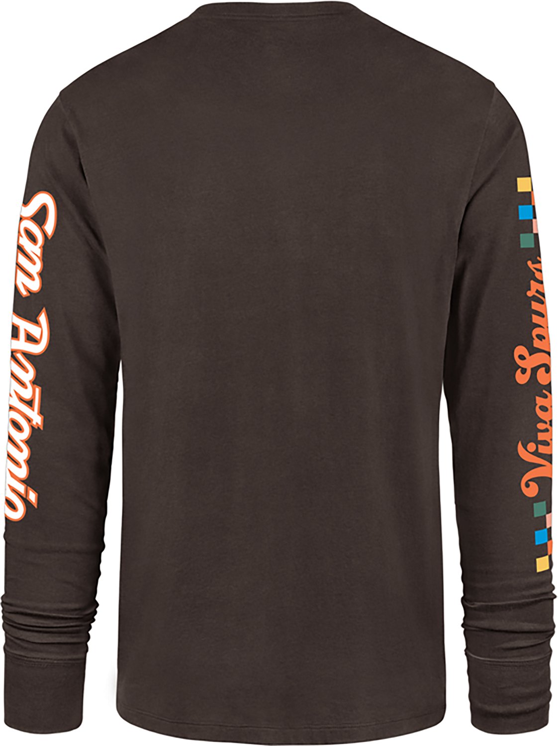 '47 Men's San Antonio Spurs City Edition Triplet Franklin Long Sleeve T-shirt - view number 2