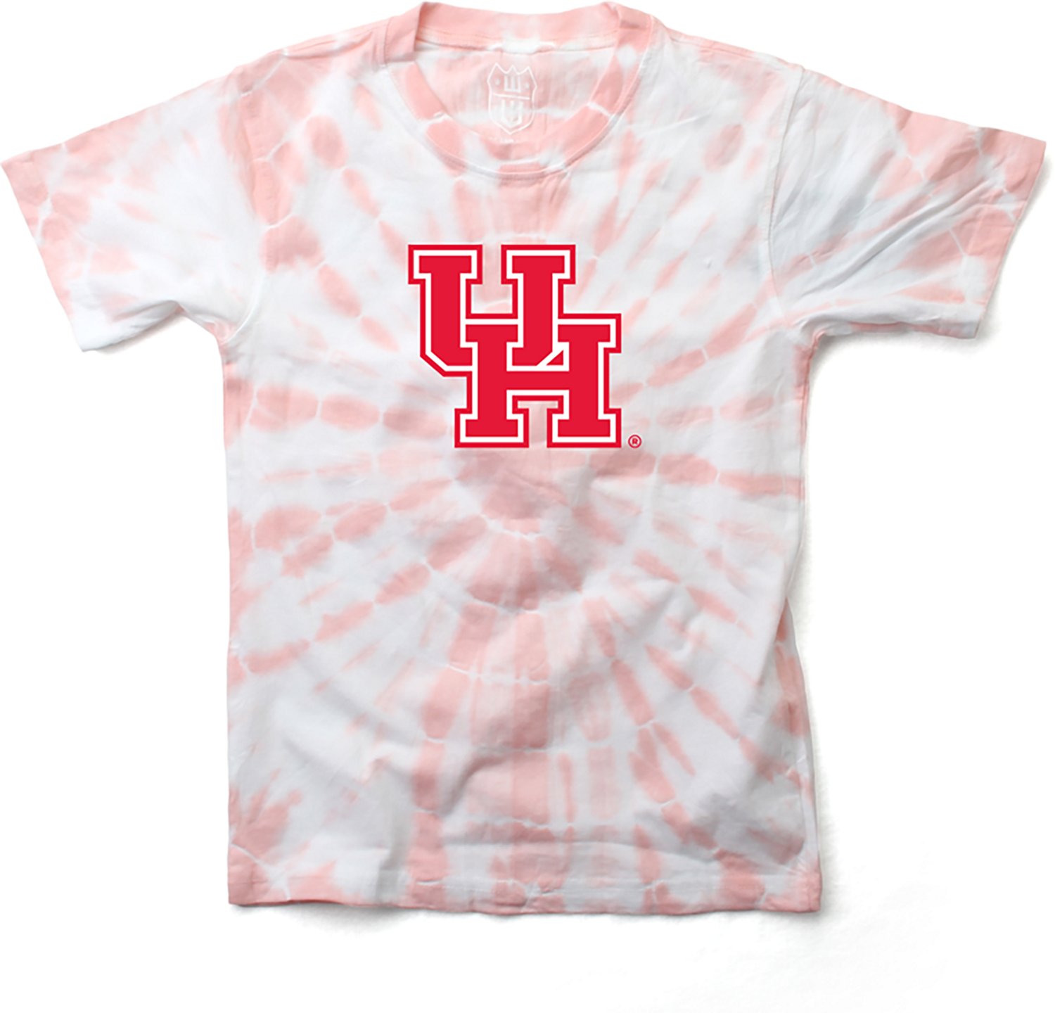 Wes & Willy Girls' University of Houston Logo Circle Tie Dye Graphic T-shirt