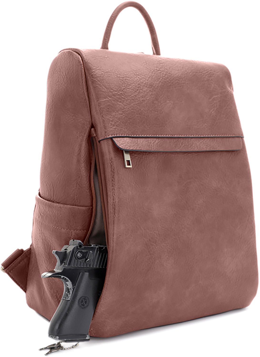 Jessie & James Sierra Full Sized Lock and Key Concealed Carry Backpack Purse - view number 2