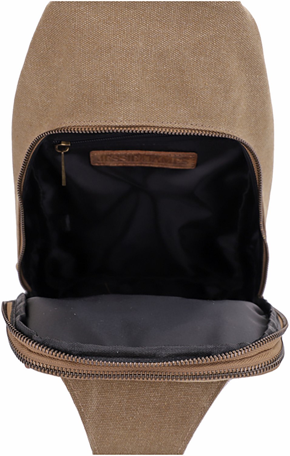 Jessie & James Glacier Canvas Concealed Carry Sling Shoulder Backpack - view number 4