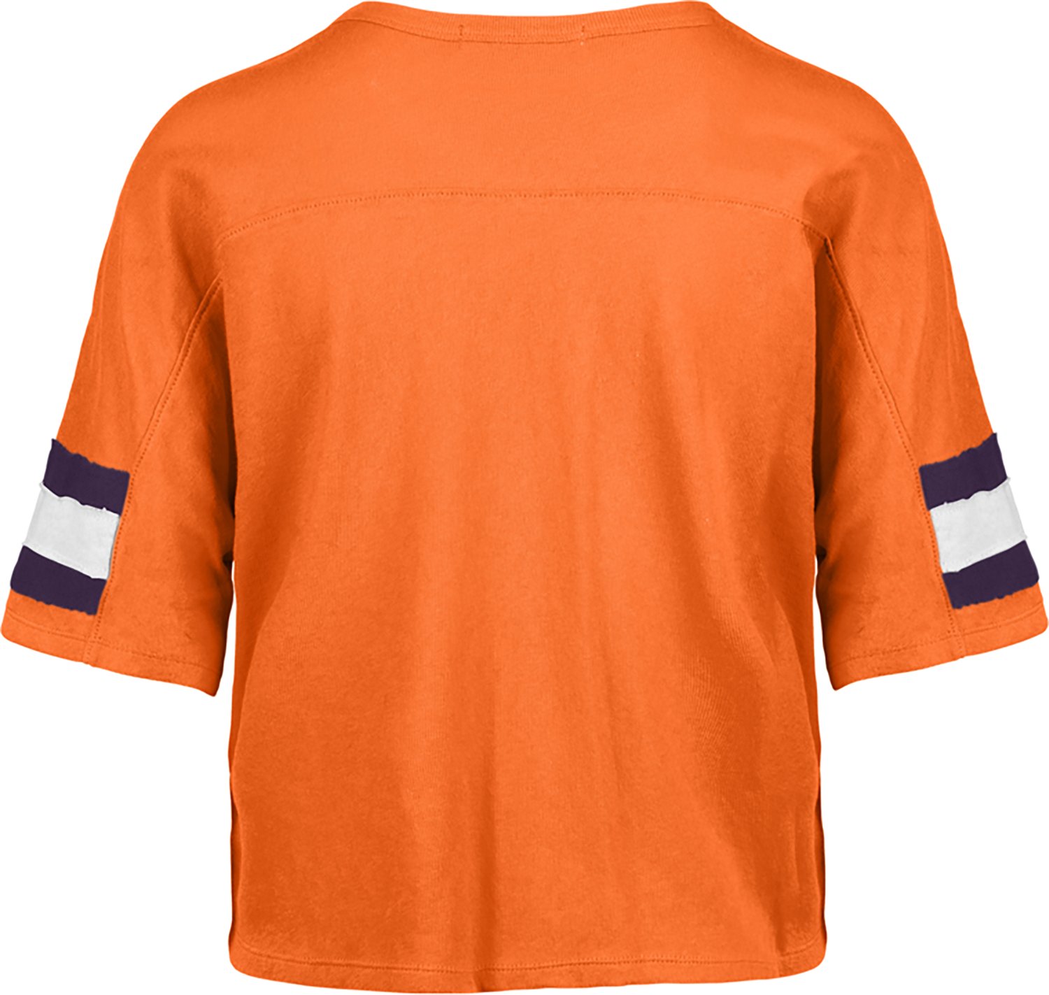 '47 Women's Clemson University Gridiron Premier Scout Crop Top - view number 2