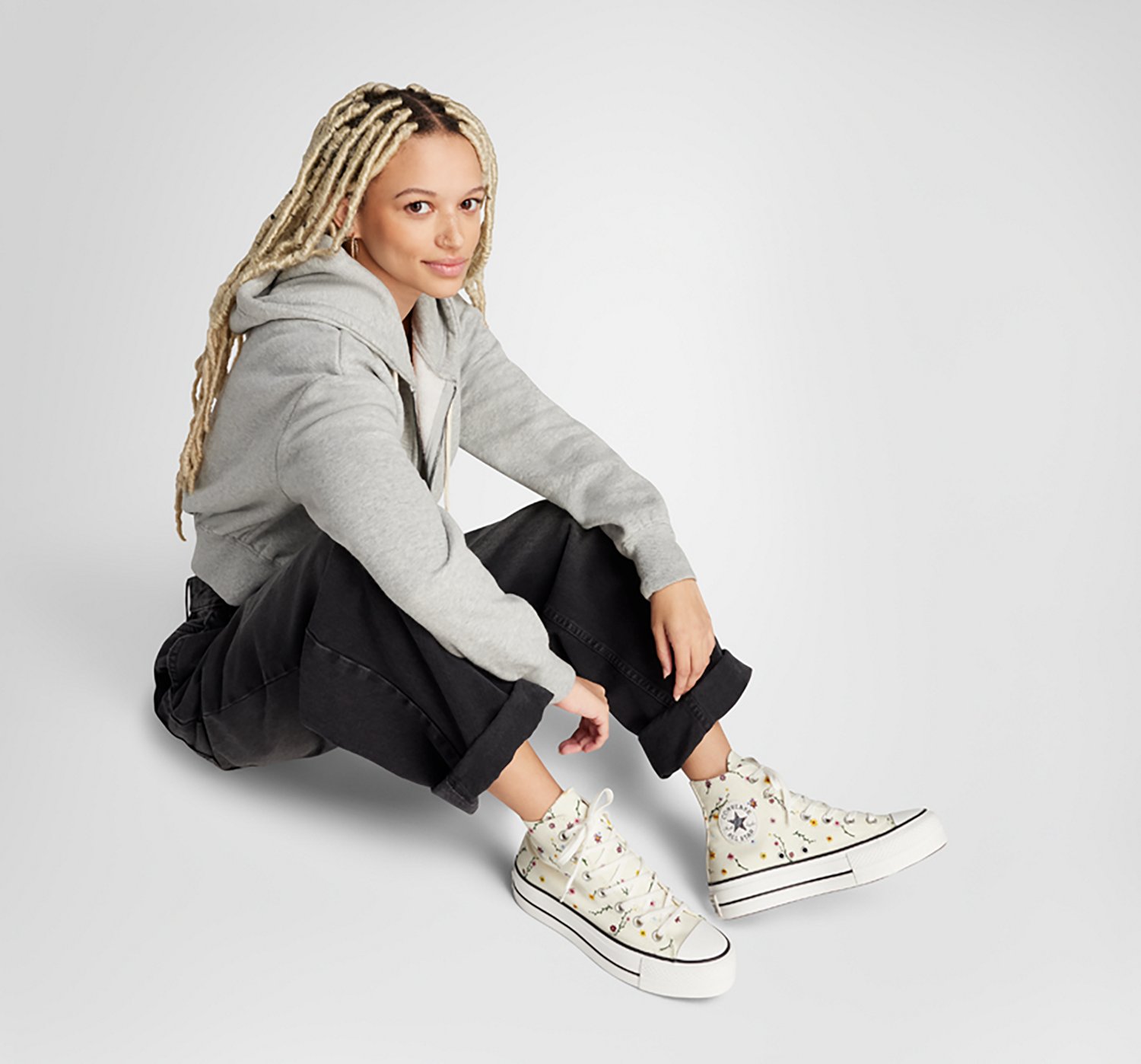 Converse Women's Chuck Taylor All Star Lift Platform High Top Shoes - view number 8