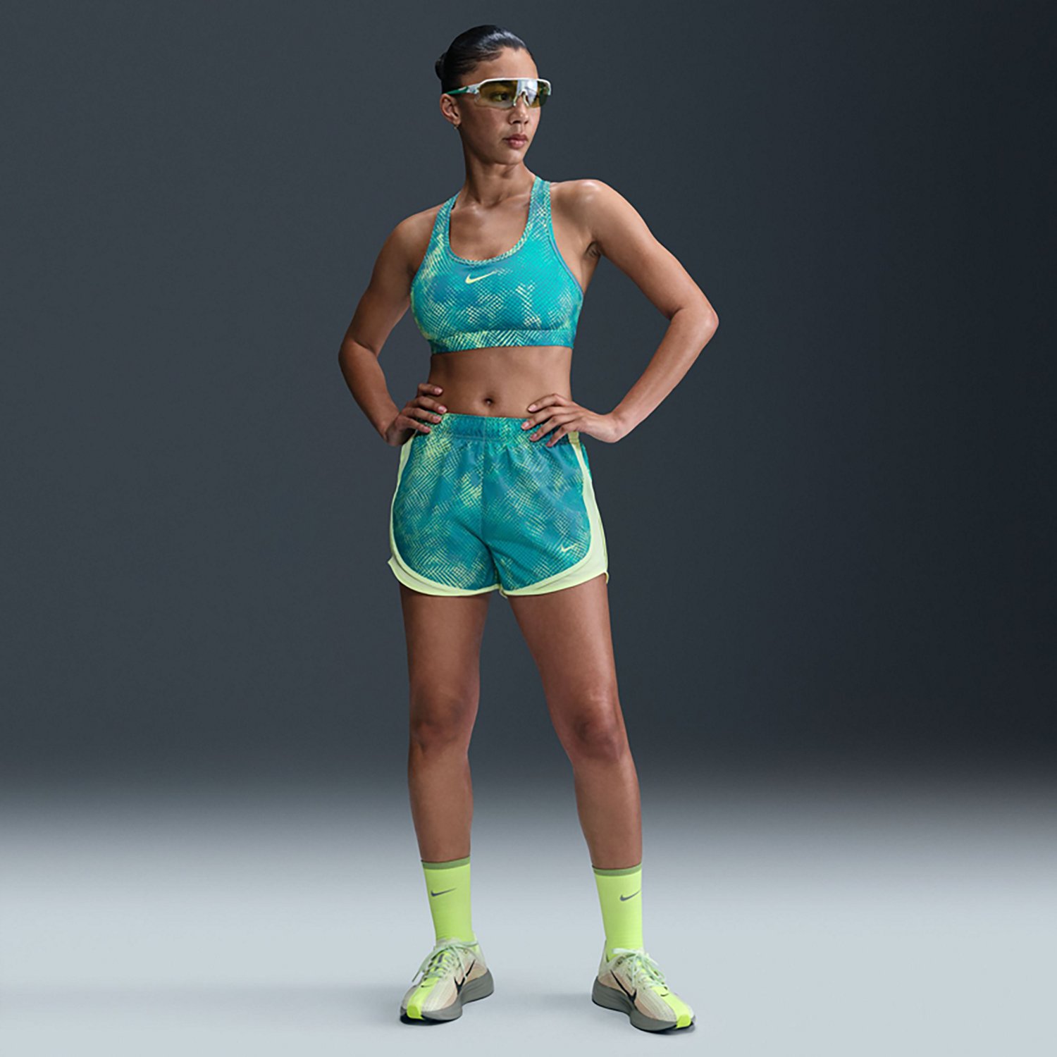 Nike Women's Dri-FIT Swoosh Medium Support Sports Bra - view number 4