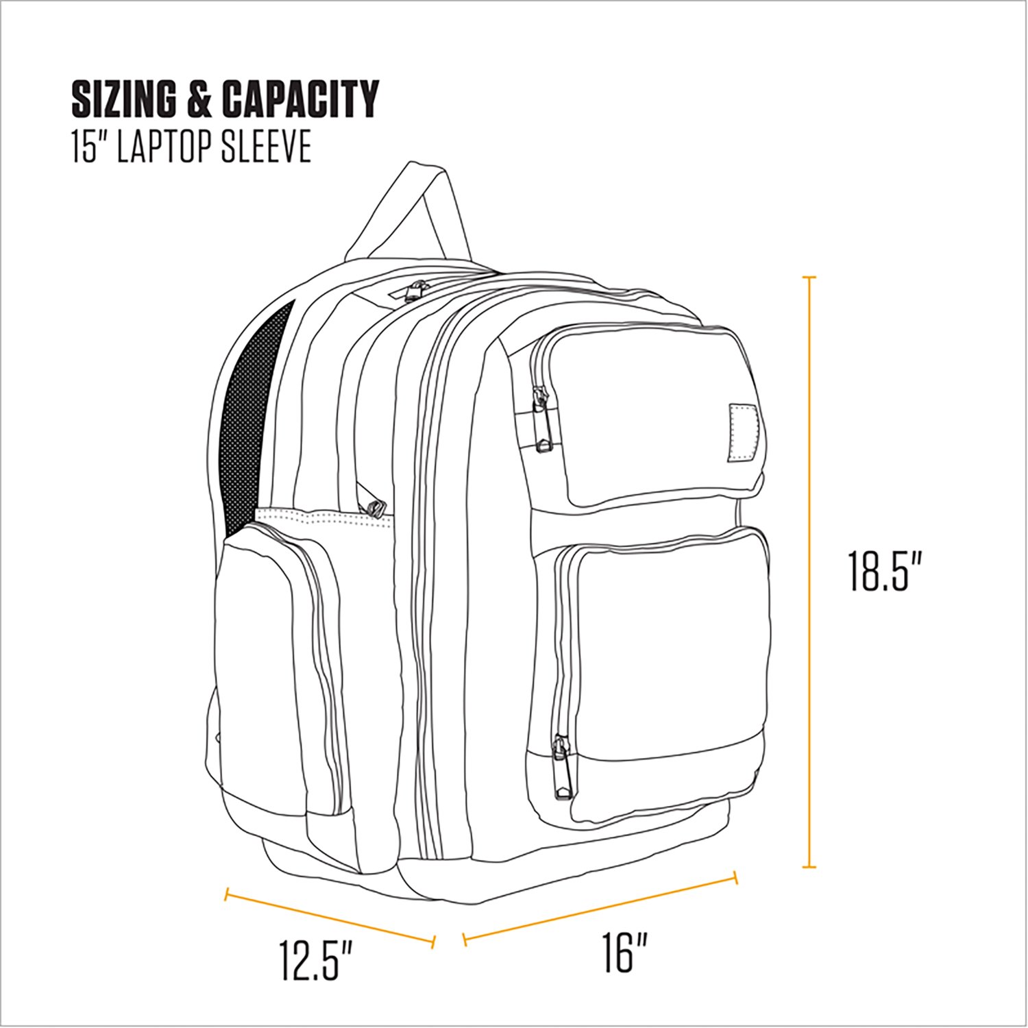 Carhartt 35L Triple-Compartment Backpack - view number 4