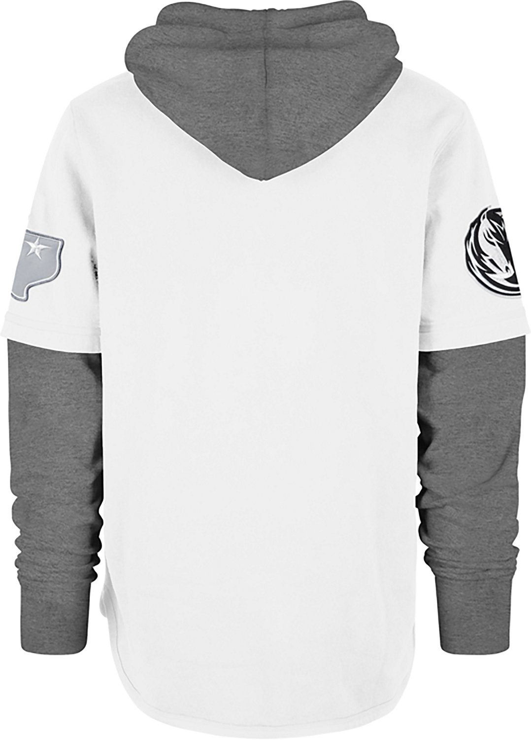 '47 Dallas Mavericks Men's City Edition Trifecta Shortstop Long Sleeve Pullover - view number 2