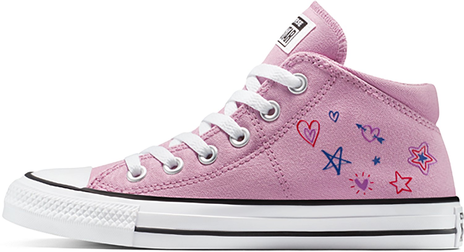 Converse Girls' Chuck Taylor All Star Maddison Mid Shoes - view number 2