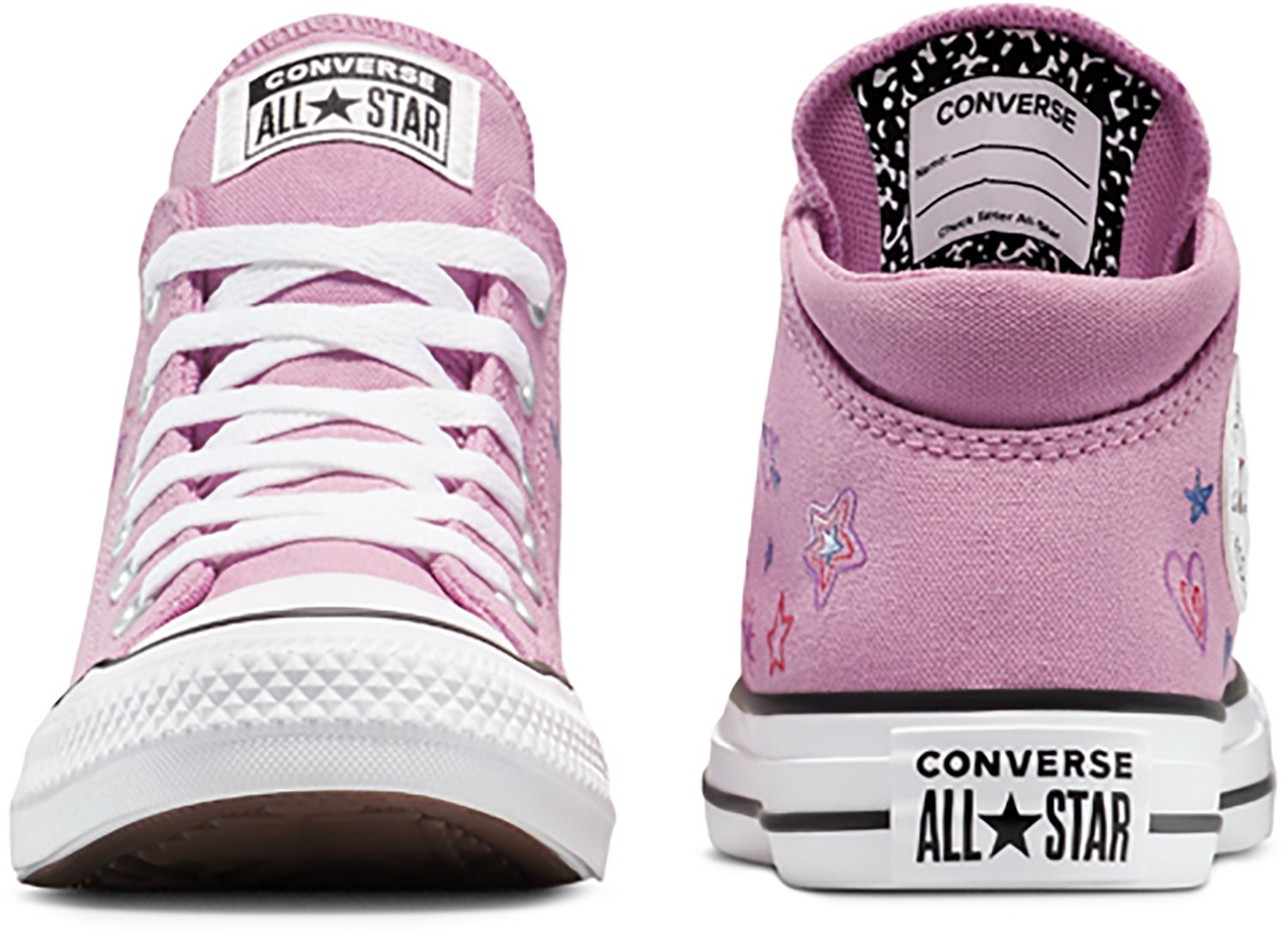 Converse Girls' Chuck Taylor All Star Maddison Mid Shoes - view number 4