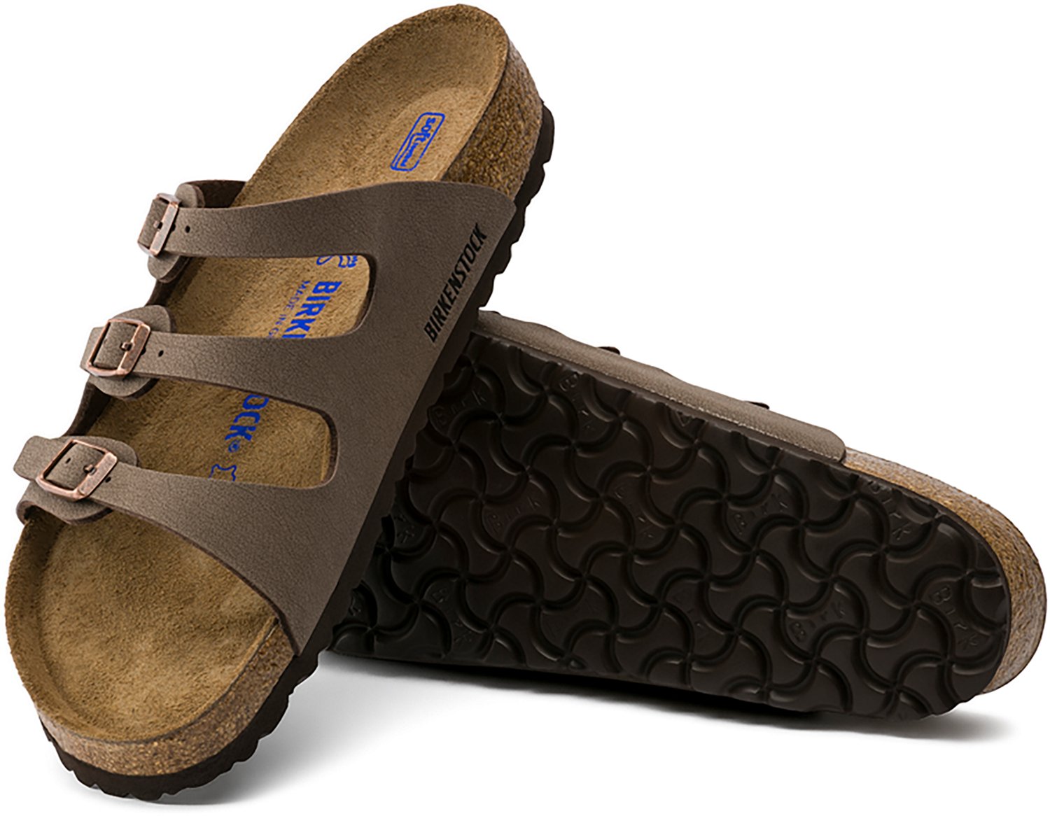 Birkenstock Women's Florida Soft Footbed 3 Strap Sandals                                                                         - view number 2