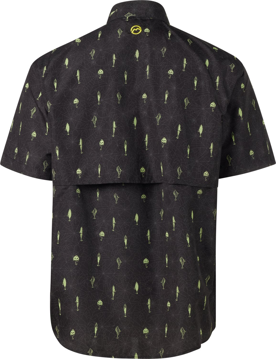 Magellan Outdoors Men’s Laguna Madre Halloween Tangled Lures Fishing Shirt - view number 2