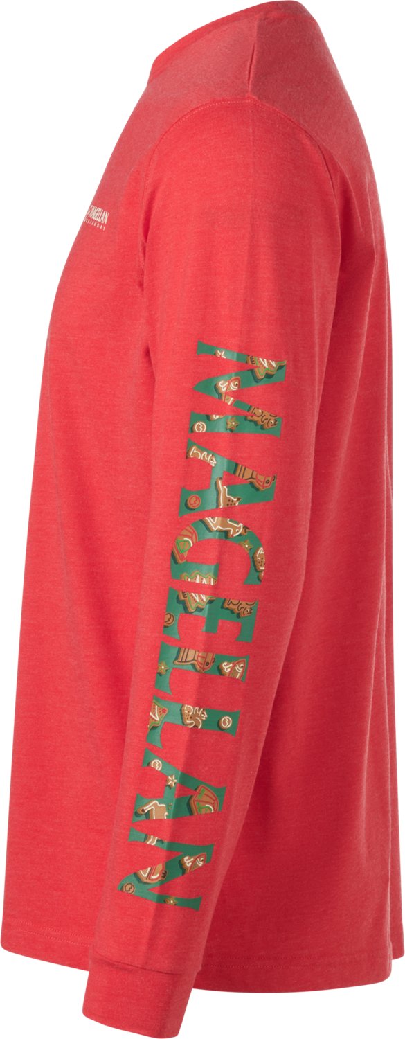 Magellan Outdoors Men's Grotto Falls Holiday Cookies Long Sleeve T-shirt - view number 4