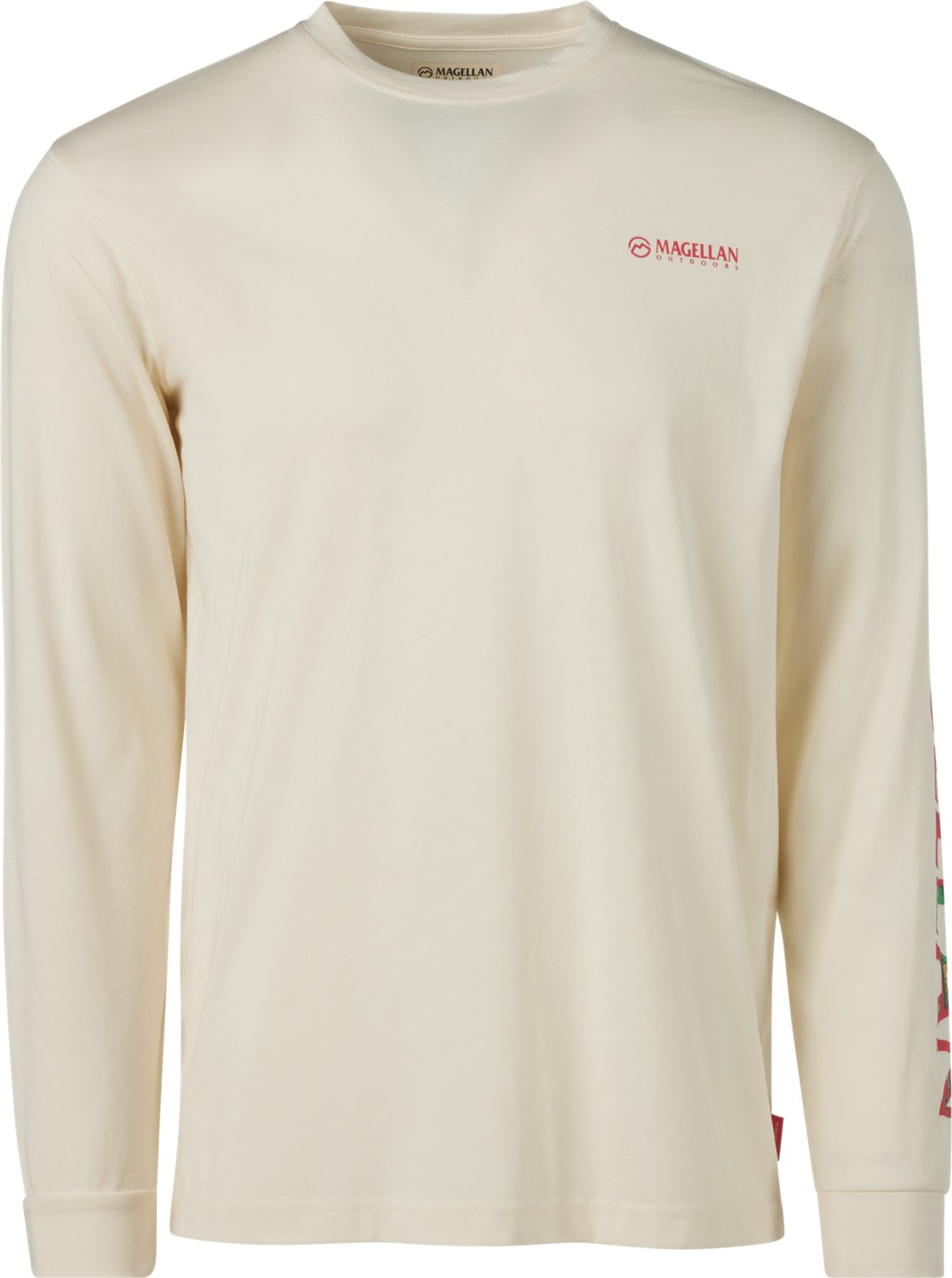 Magellan Outdoors Men's Grotto Falls Holiday Illustrations Long Sleeve T-shirt - view number 3