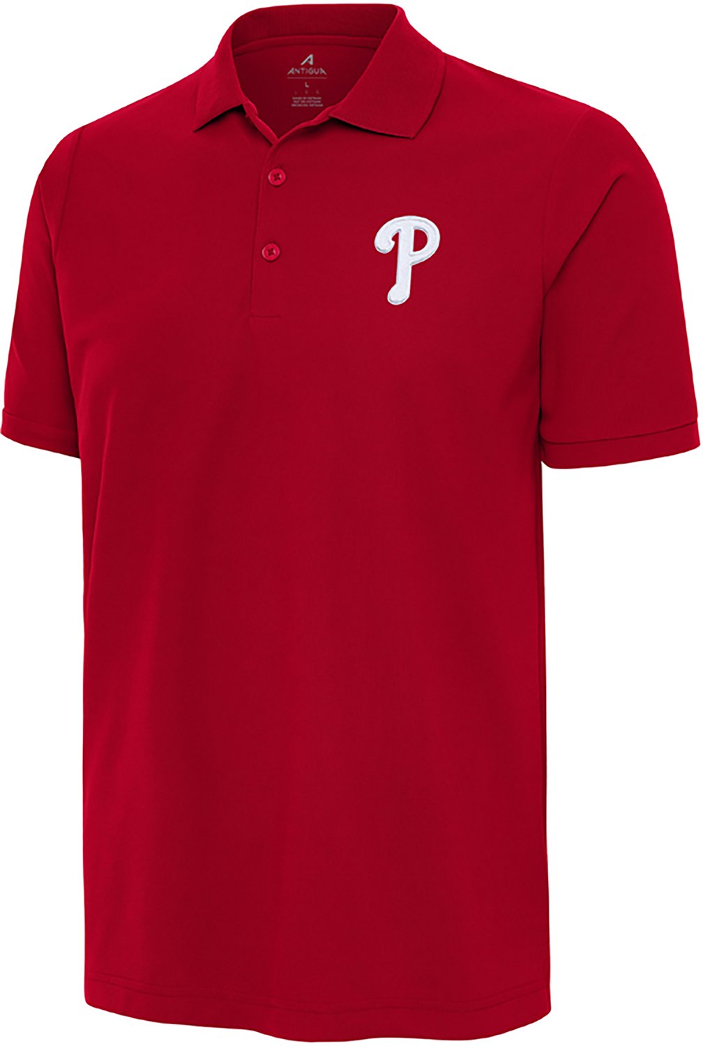 Antigua Men's Philadelphia Phillies Legacy Pique Polo Shirt - view number 3